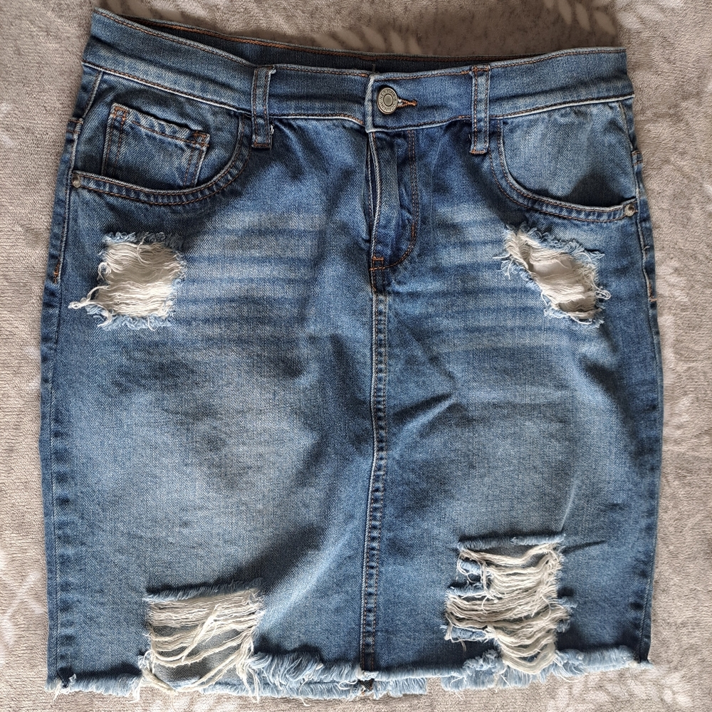 NYC Denim Skirt (0)